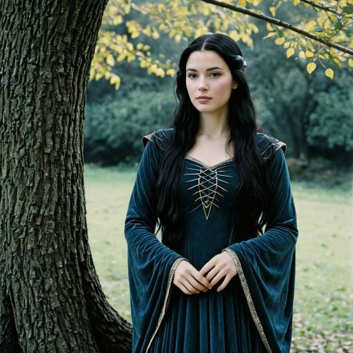Arwen Inspired Solo Outdoor Portrait