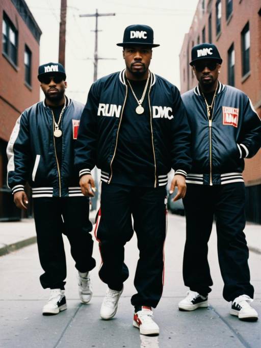Run DMC Inspired Hip Hop Trio