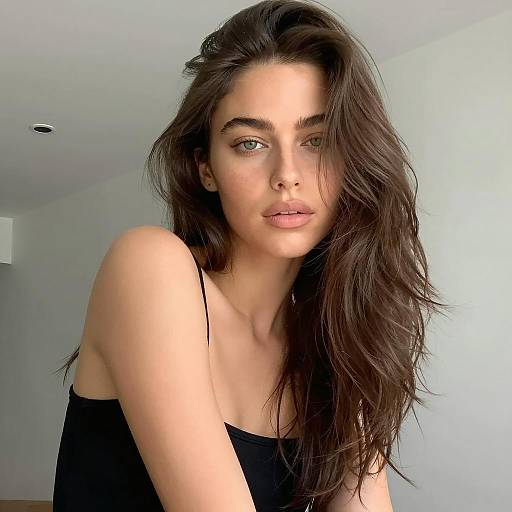 Serene Indoor Portrait of a Woman