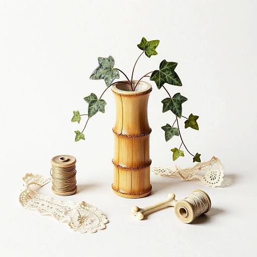 Whimsical Encaustic Still Life