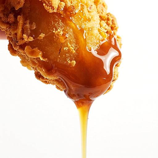 Caramel Coated Fried Apple Chunk