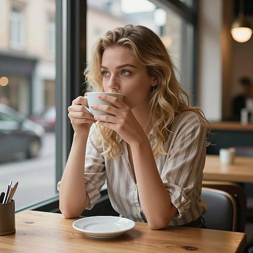 Candid Coffee Moment at Urban Café