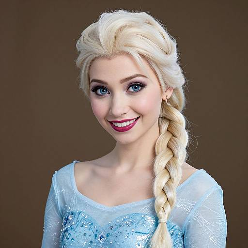 Frozen Queen Elsa Costume Portrait