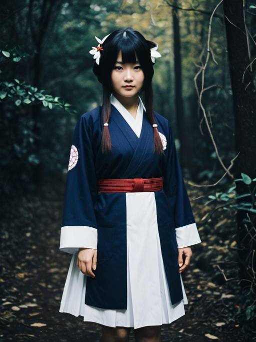 Realistic Akima Kunimoto Cosplay Photo