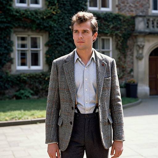 1980s Preppy European Man Style