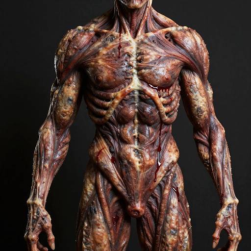 Surreal Body Horror Sculpture