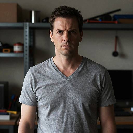 Portrait of a Man in a Workshop