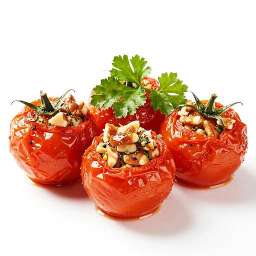 Roasted Stuffed Cherry Tomatoes
