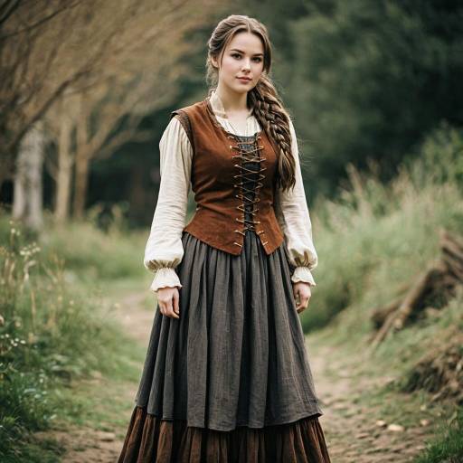 Elegant Meggie Folchart Cosplay Outfit