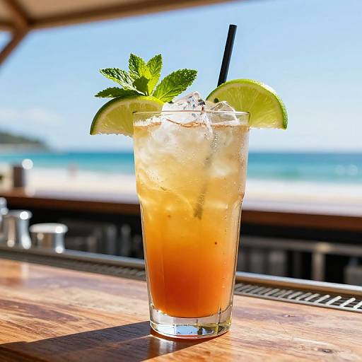 Tamarindo Drink on Summer Beach Bar