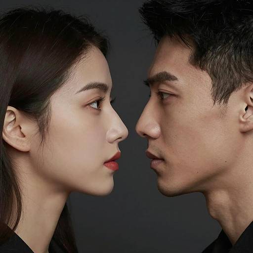 Close Encounter: Intense Eye Contact