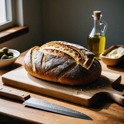 Artisan Bread Photography in Natural Light