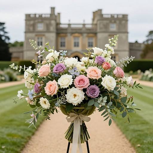 Summer Wedding Flowers at Langdon Court