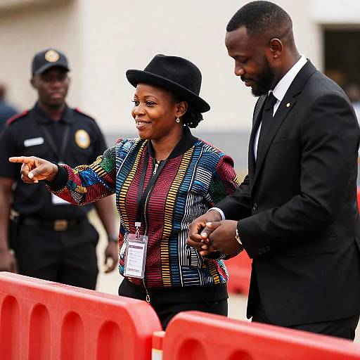 Empowerment and Assistance in Colorful Fashion