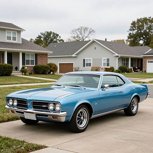 Classic 1972 Buick Riviera in Driveway