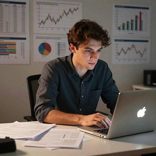 Photo-Realistic Stock Trader Workspace