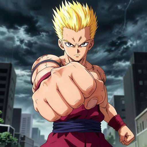 Saitama Striking Action Pose