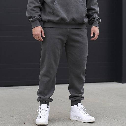 Ivy League Style Flat Hips Man