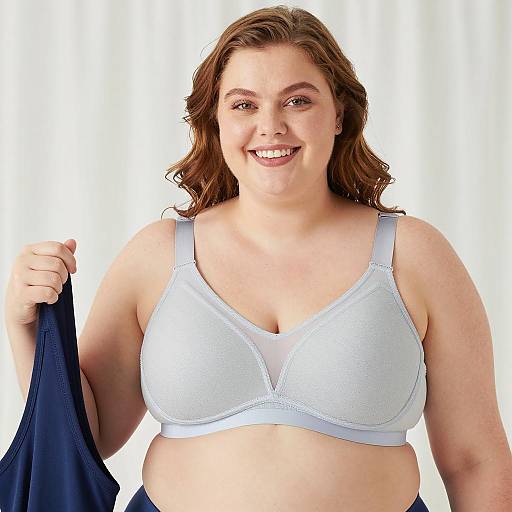 Plus-Sized Woman in Elegant Setting