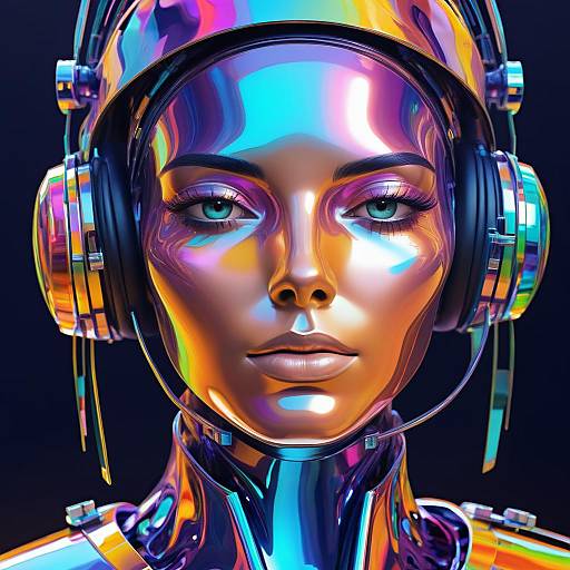 Holographic Robotic Human Portrait