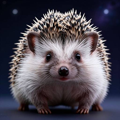 Ultra Realistic Robotic Hedgehog Portrait