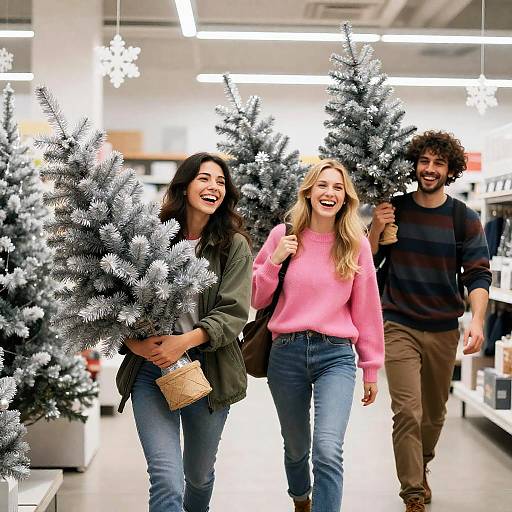 Joyful Holiday Shopping Experience