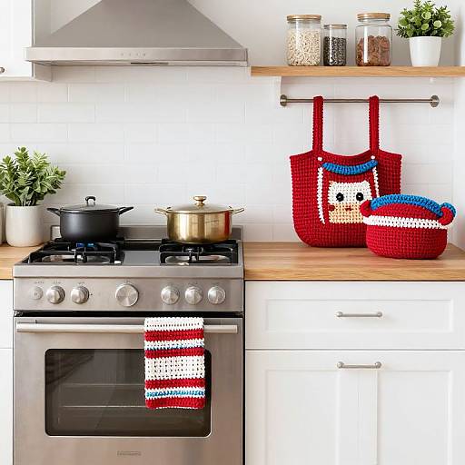 Easy Bulky Kitchen Crochet Set