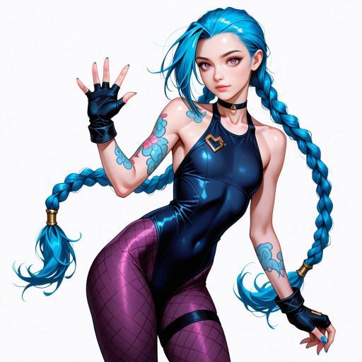 Jinx from League of Legends Portrait