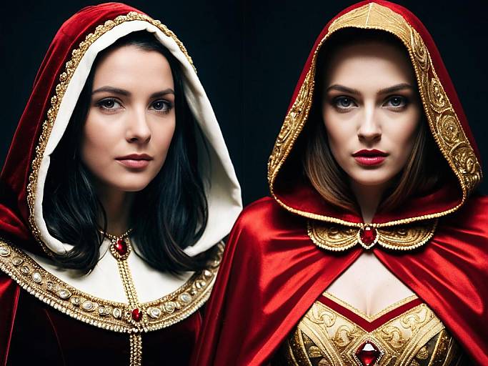 Ruby Red Dress Face Swap