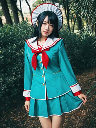 Realistic Maho Hiyajo Cosplay Photo