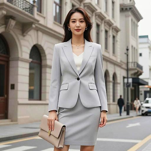 Confident Professional Woman in City
