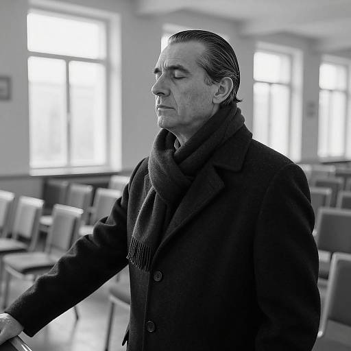 Elegant Portrait of a Middle-Aged Man