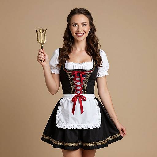 Bavarian Maid Costume Woman