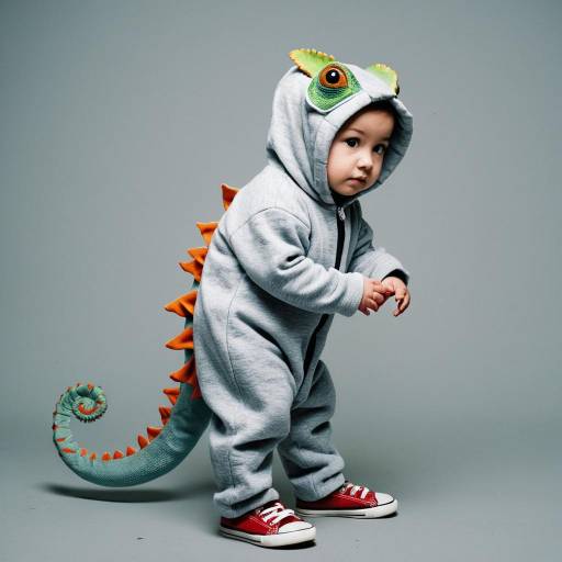 Adorable Newborn Chameleon Costume for Boys
