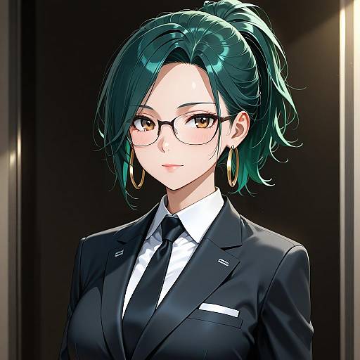 Zenin Maki Office Lady Portrait