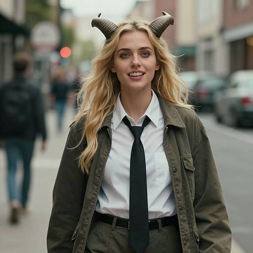 Cinematic Realistic Portrait of Powercsm