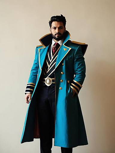 Man in Ulysses Klaw Cosplay Costume
