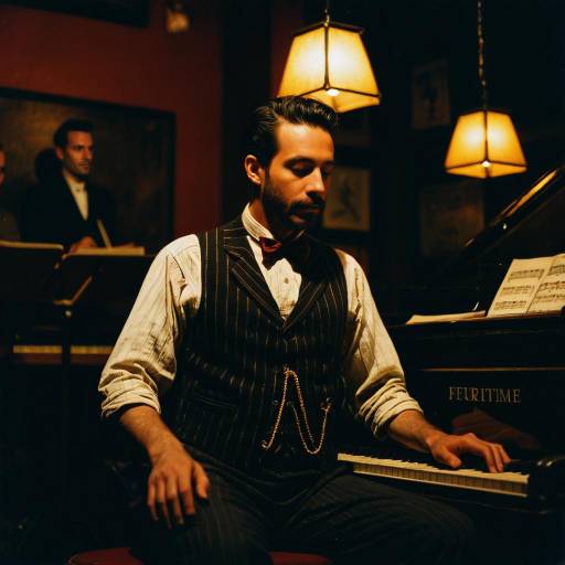 Vintage Jazz Club Chiaroscuro Photography