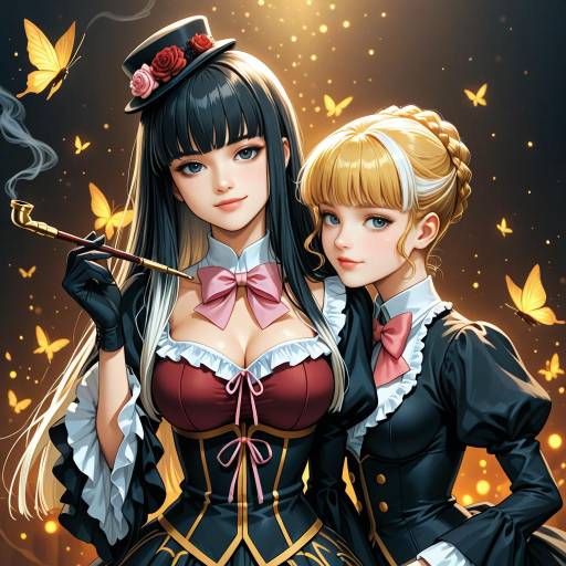 Cosplay of Beatrice with Friends