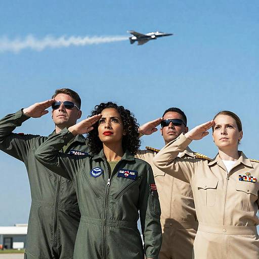 Saluting Skyward: Jet Setting Heroes