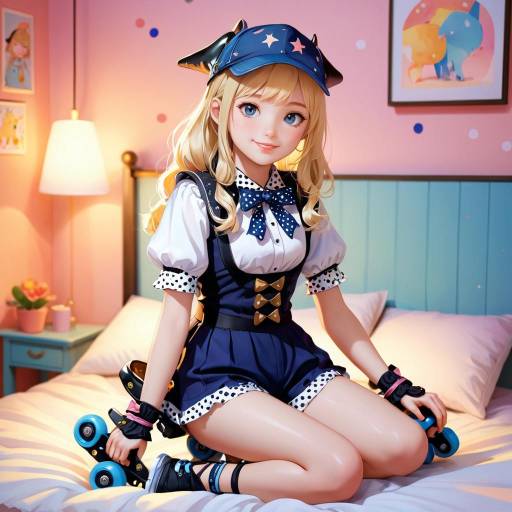 Whimsical Cowboy Shot of Abigail Williams