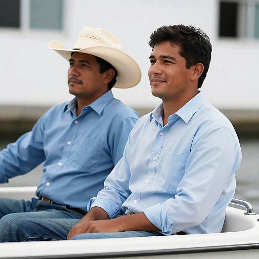 Leisurely Boat Ride with Friends