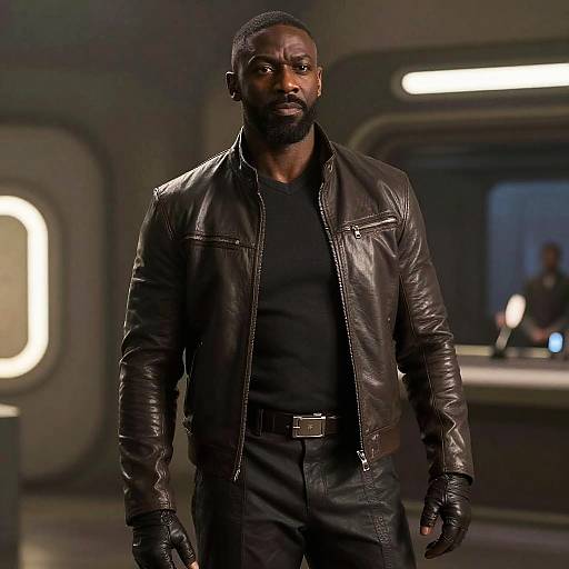 Idris Elba as a Space Captain