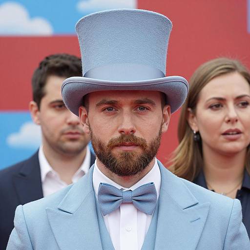 Stylish Portrait of a Dapper Couple