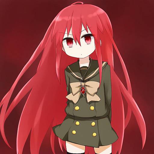 Illustration of Alastor (shakugan no shana), shakugan no shana in the style of I.u.y