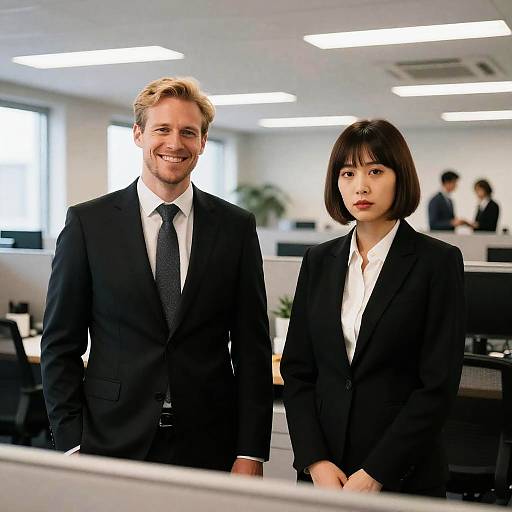 Professional Business Team in Office