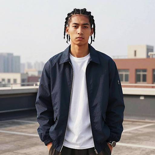 Two-Strand Twists on Urban Male Model