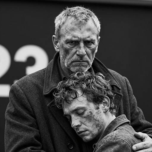 Intense Embrace of Weathered Souls