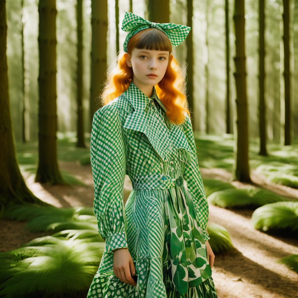 Whimsical High-Fashion in Nature