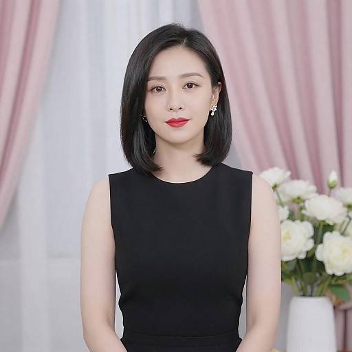 Elegant Portrait of a Stylish Woman